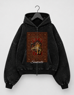JAGUAR LEGACY OVERSIZED ZIPPER HOODIE