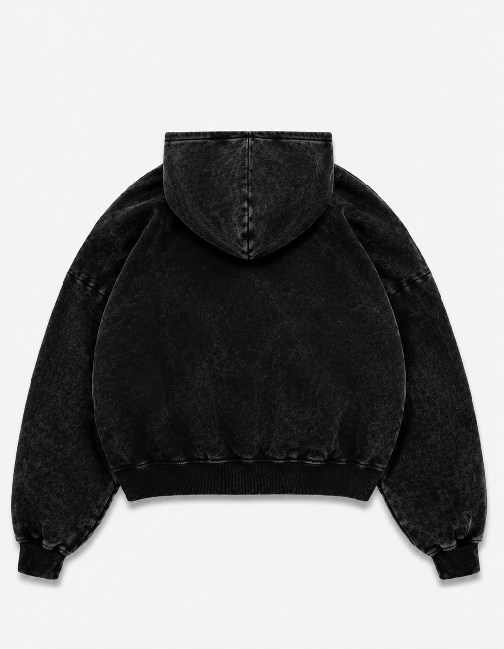 CROCO HUNT OVERSIZED ZIPPER HOODIE