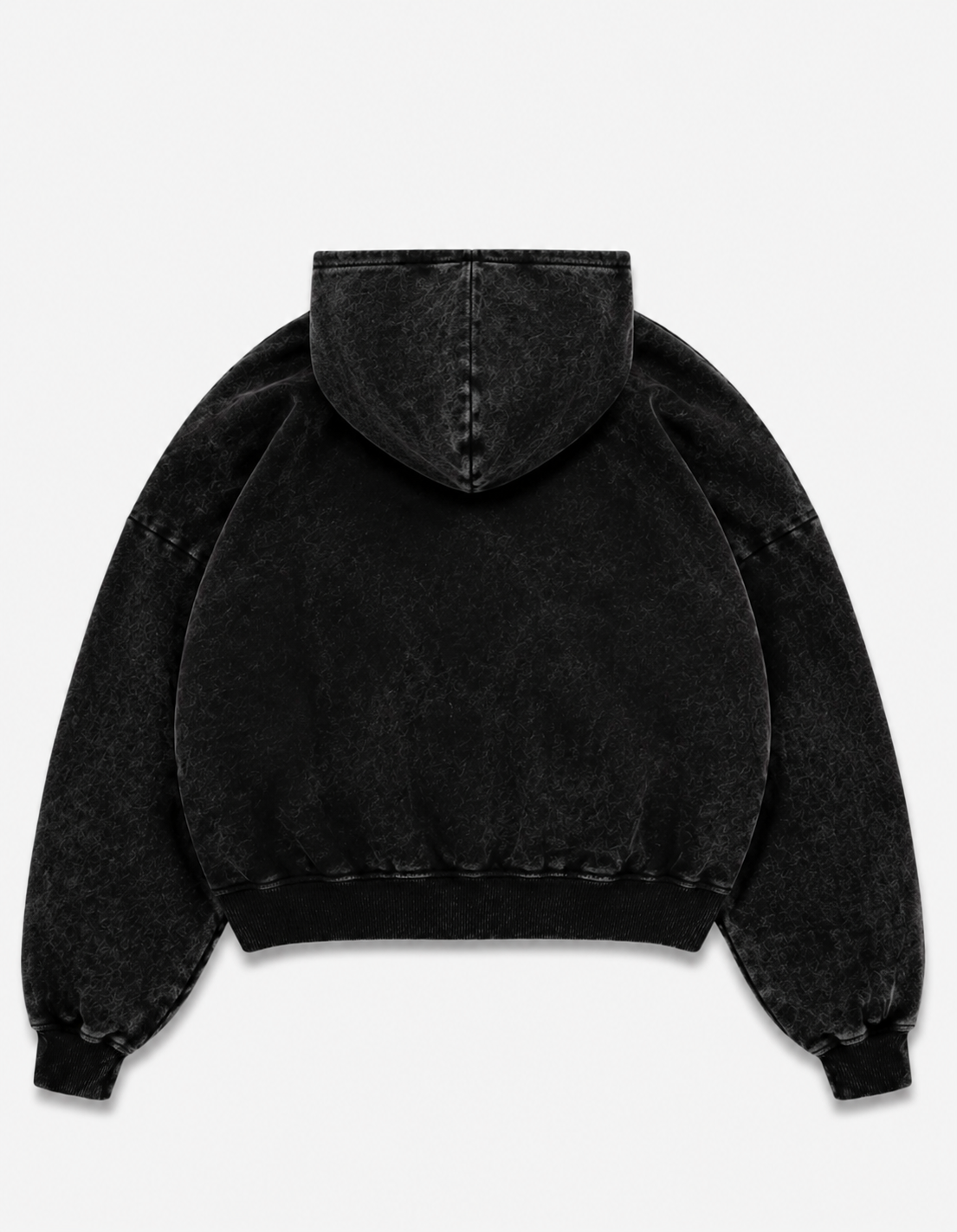CROCO HUNT OVERSIZED ZIPPER HOODIE