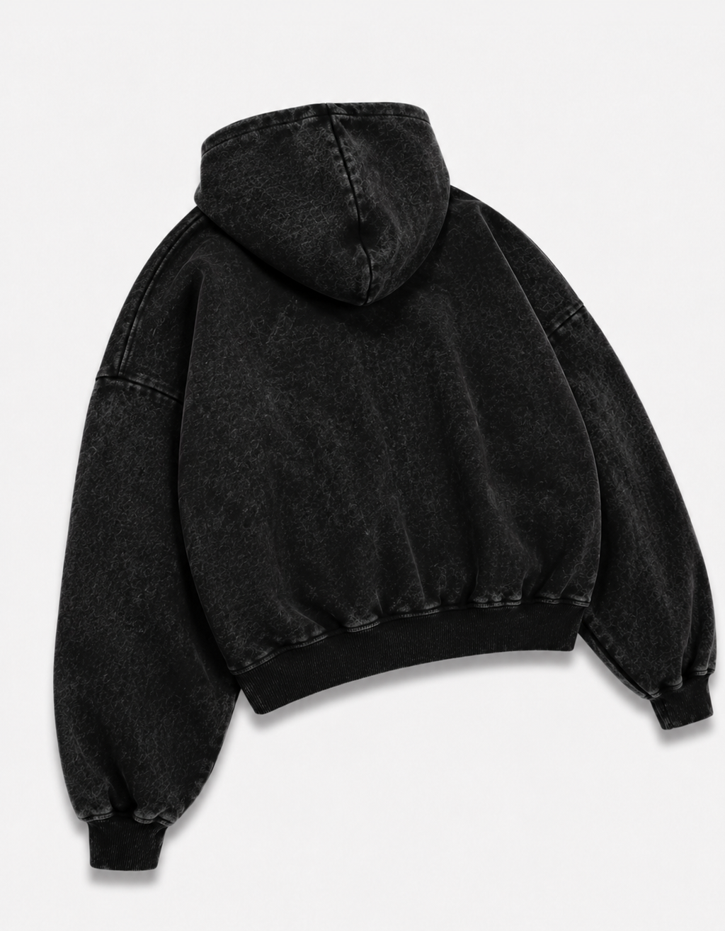 CROCO HUNT OVERSIZED ZIPPER HOODIE