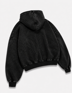 CROCO HUNT OVERSIZED ZIPPER HOODIE