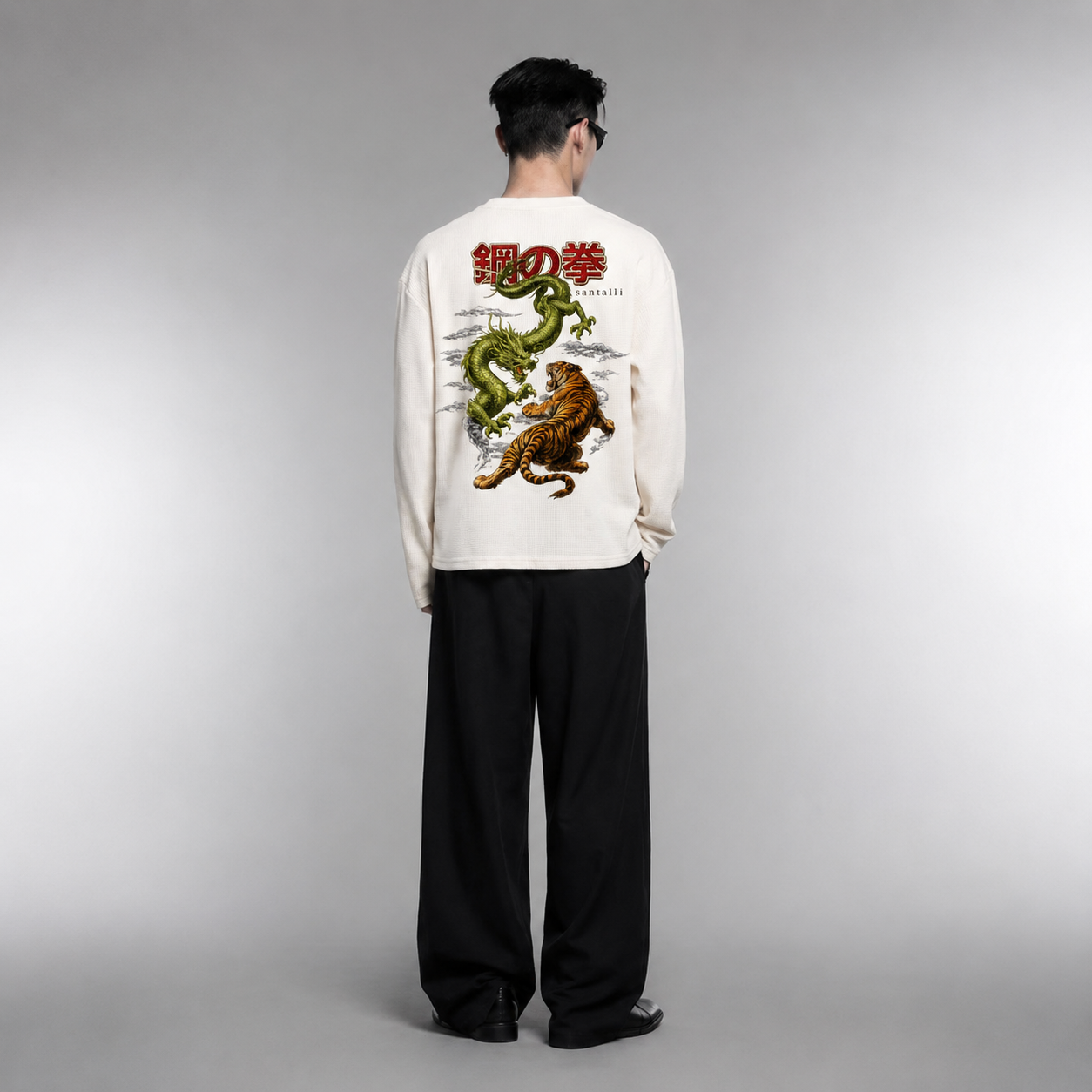 TIGER 1V1 DRAGON WAFFLE KNIT