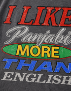 LOVE PUNJABI  OVERSIZED T SHIRT