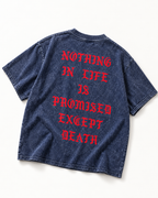 ALL EYES ON ME BLUE OVERSIZED T SHIRT