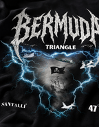 BERMUDA TRIANGLE OVERSIZED T SHIRT