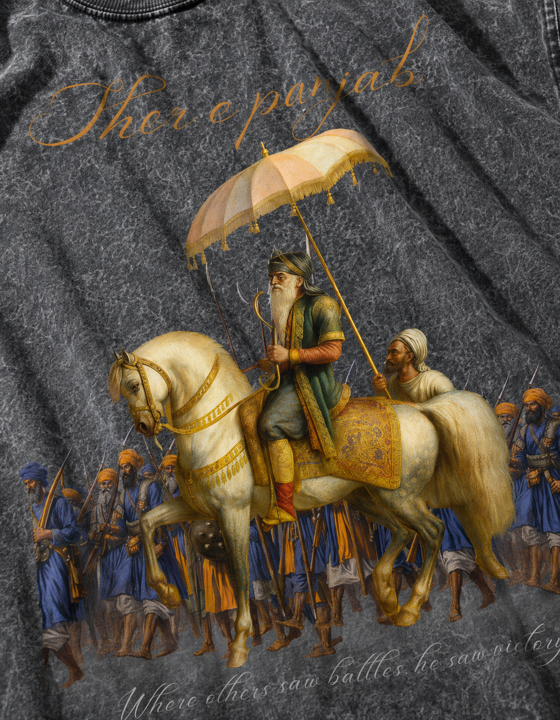 SHER E PANJAB OVERSIZED T SHIRT