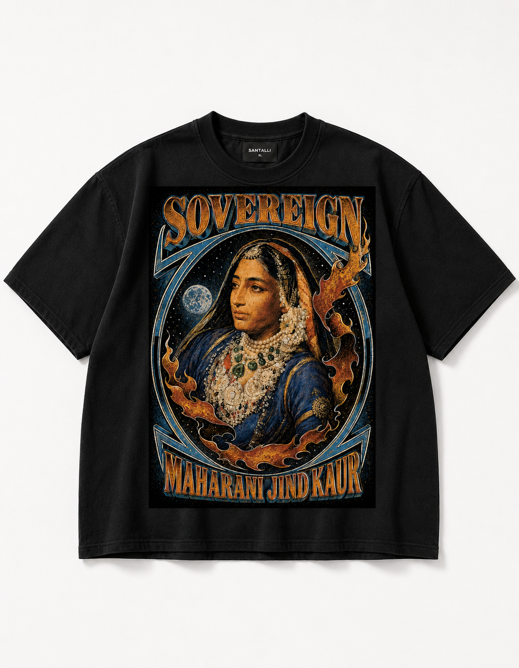 JIND KAUR OVERSIZED T SHIRT