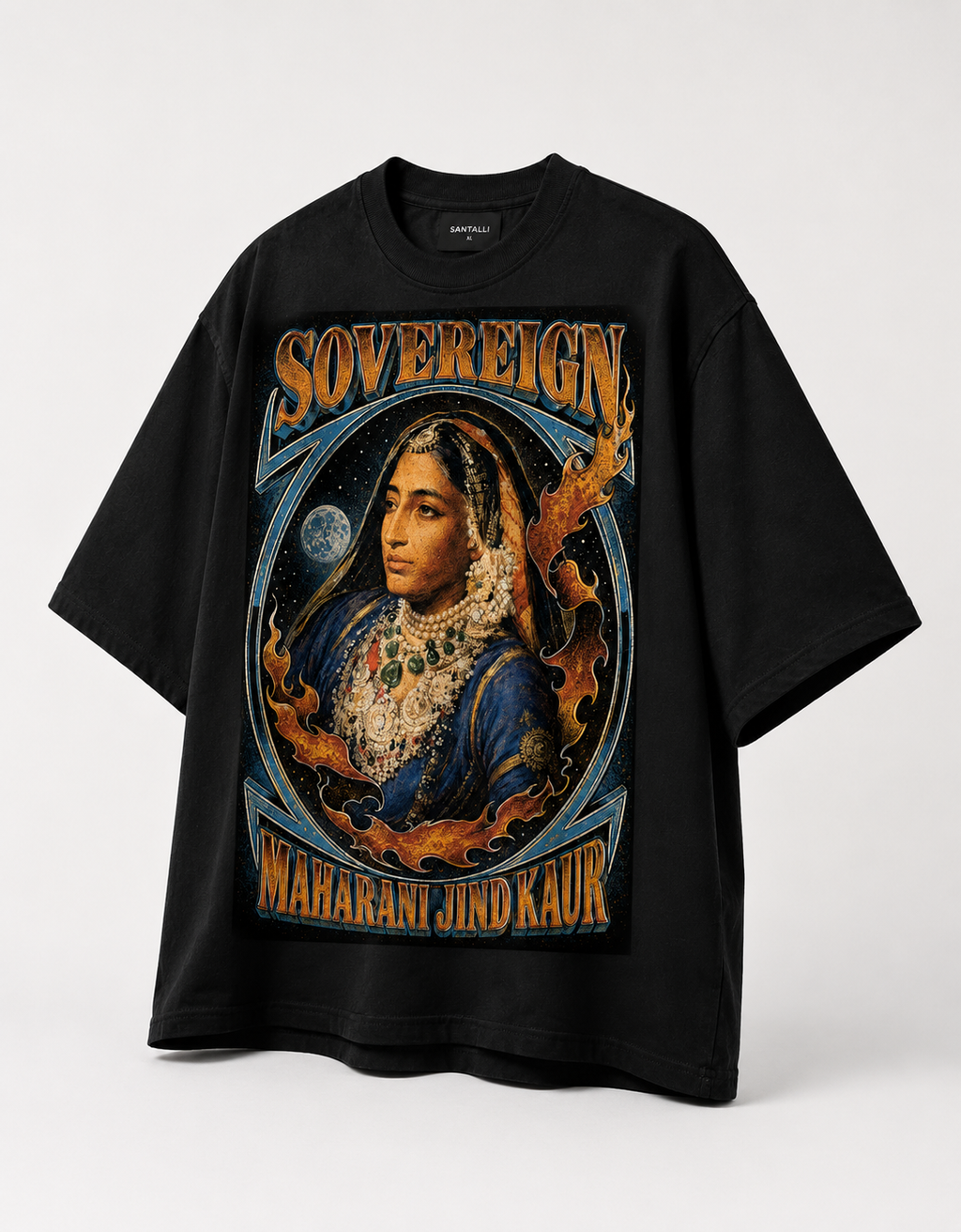 JIND KAUR OVERSIZED T SHIRT