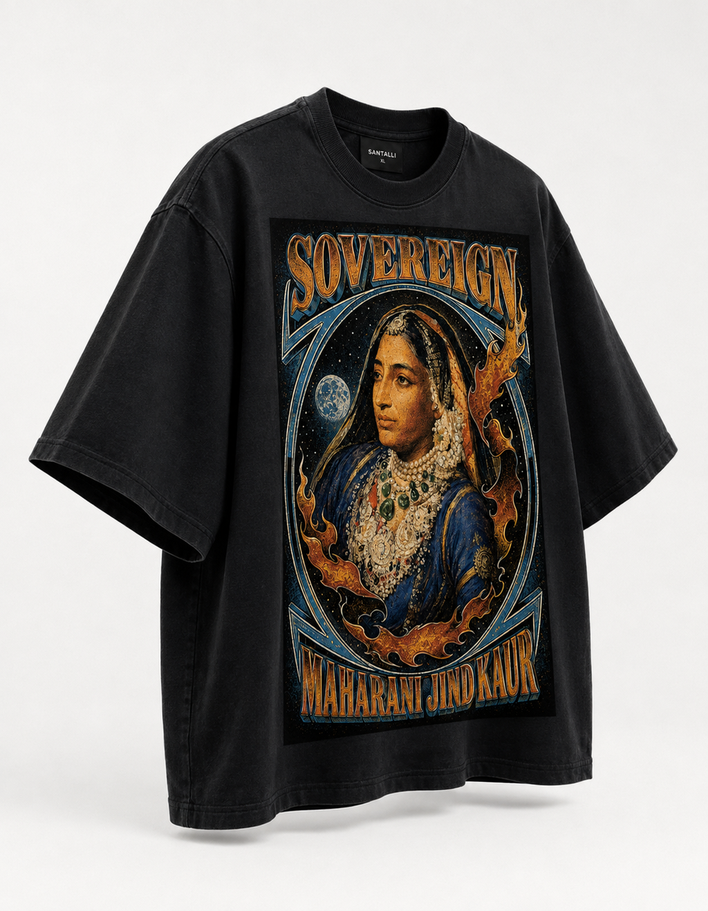 JIND KAUR OVERSIZED T SHIRT