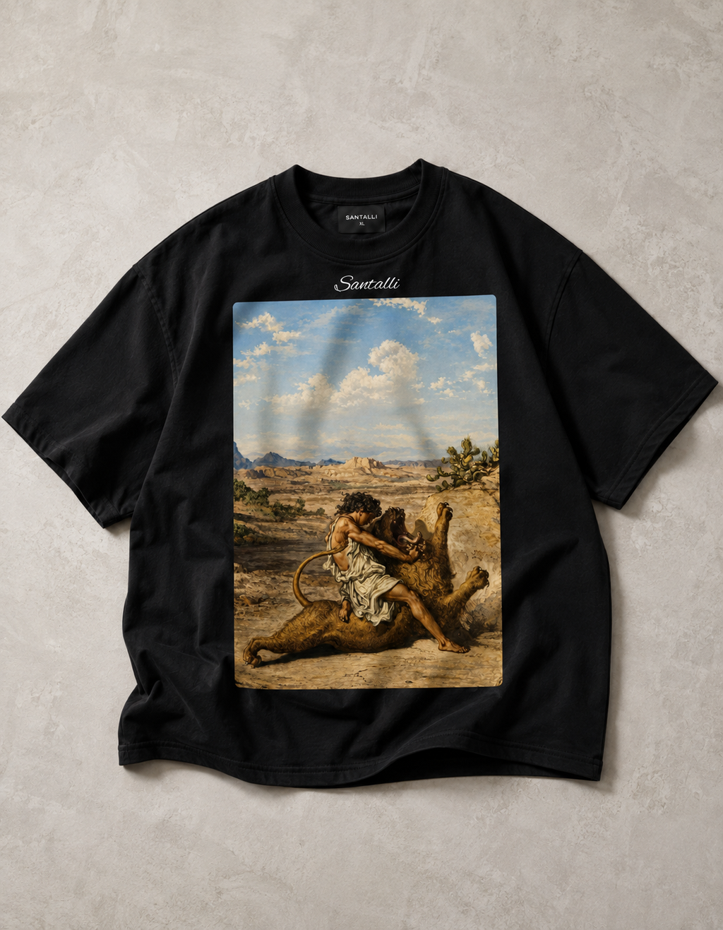 BRAVERY OVERSIZED T SHIRT