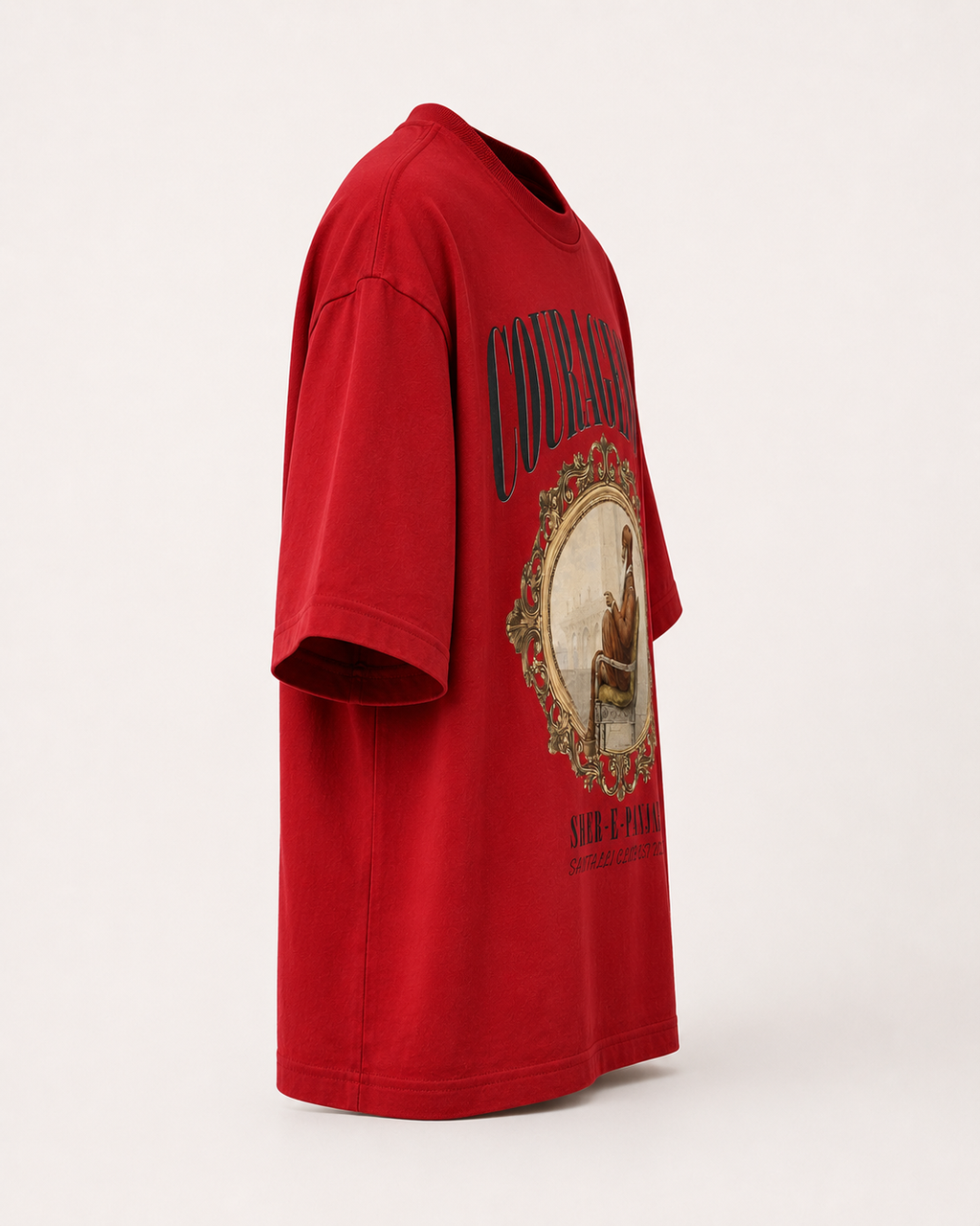 COURAGEOUS OVERSIZED T SHIRT