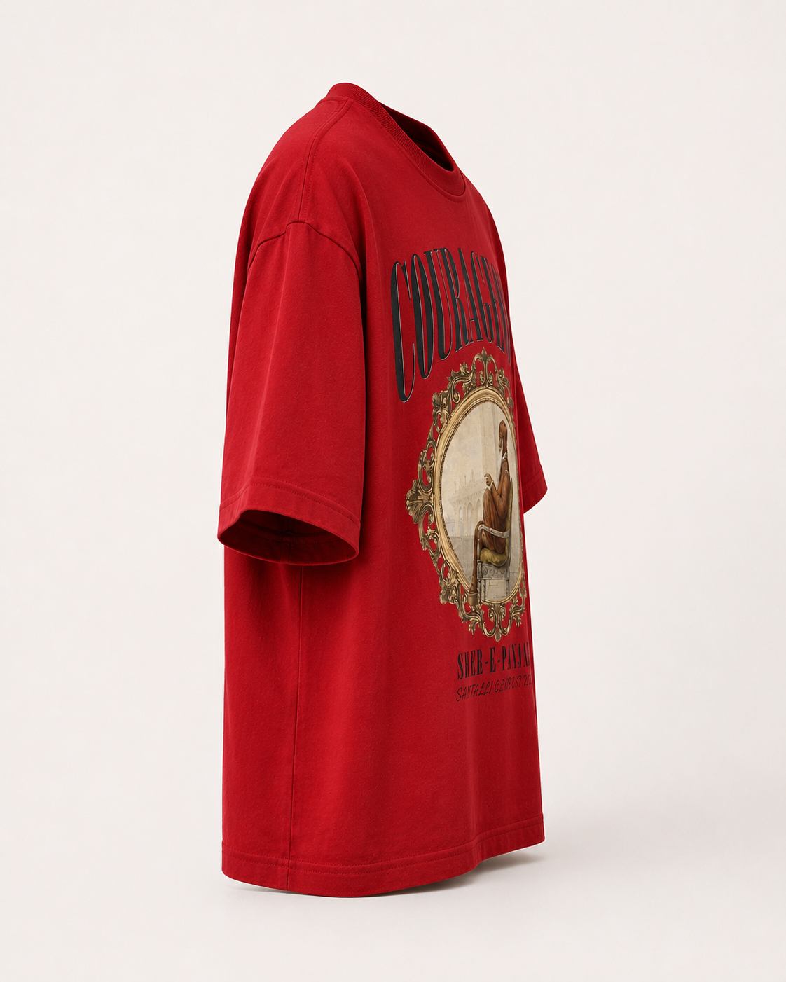 COURAGEOUS OVERSIZED T SHIRT