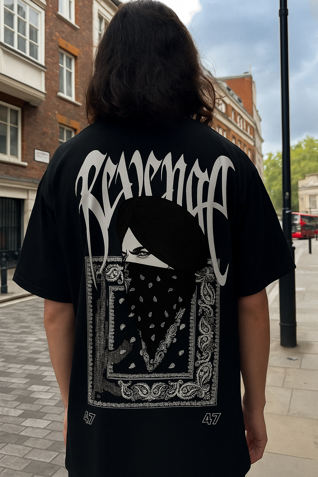 REVENGE OVERSIZED T-SHIRT