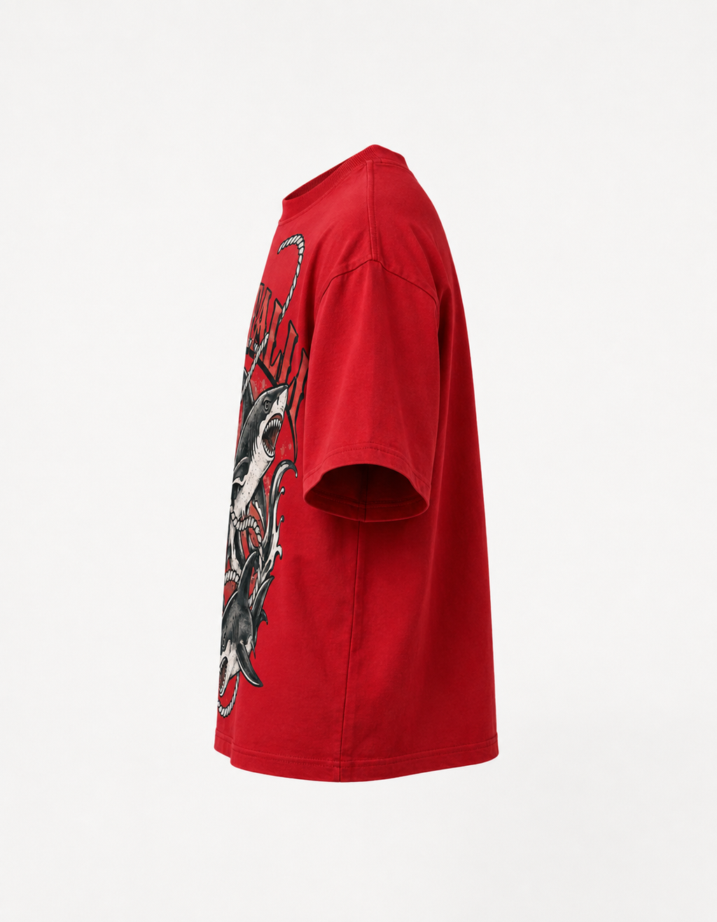 SHARK ATTACK OVERSIZED T SHIRT