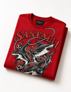 SHARK ATTACK OVERSIZED T SHIRT