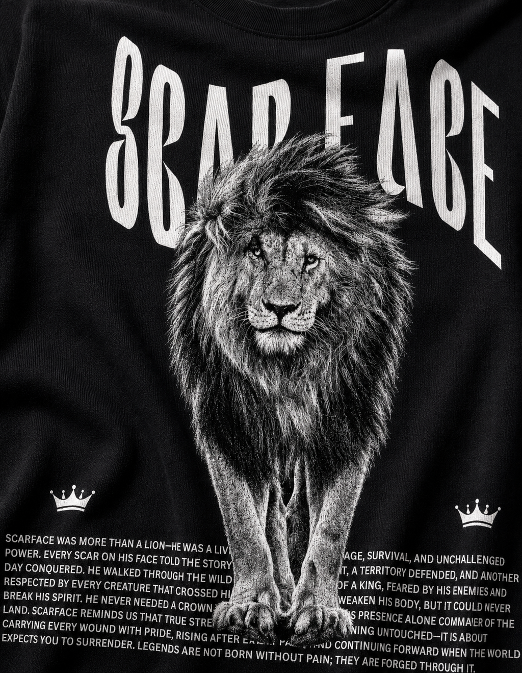 SCARFACE OVERSIZED T SHIRT