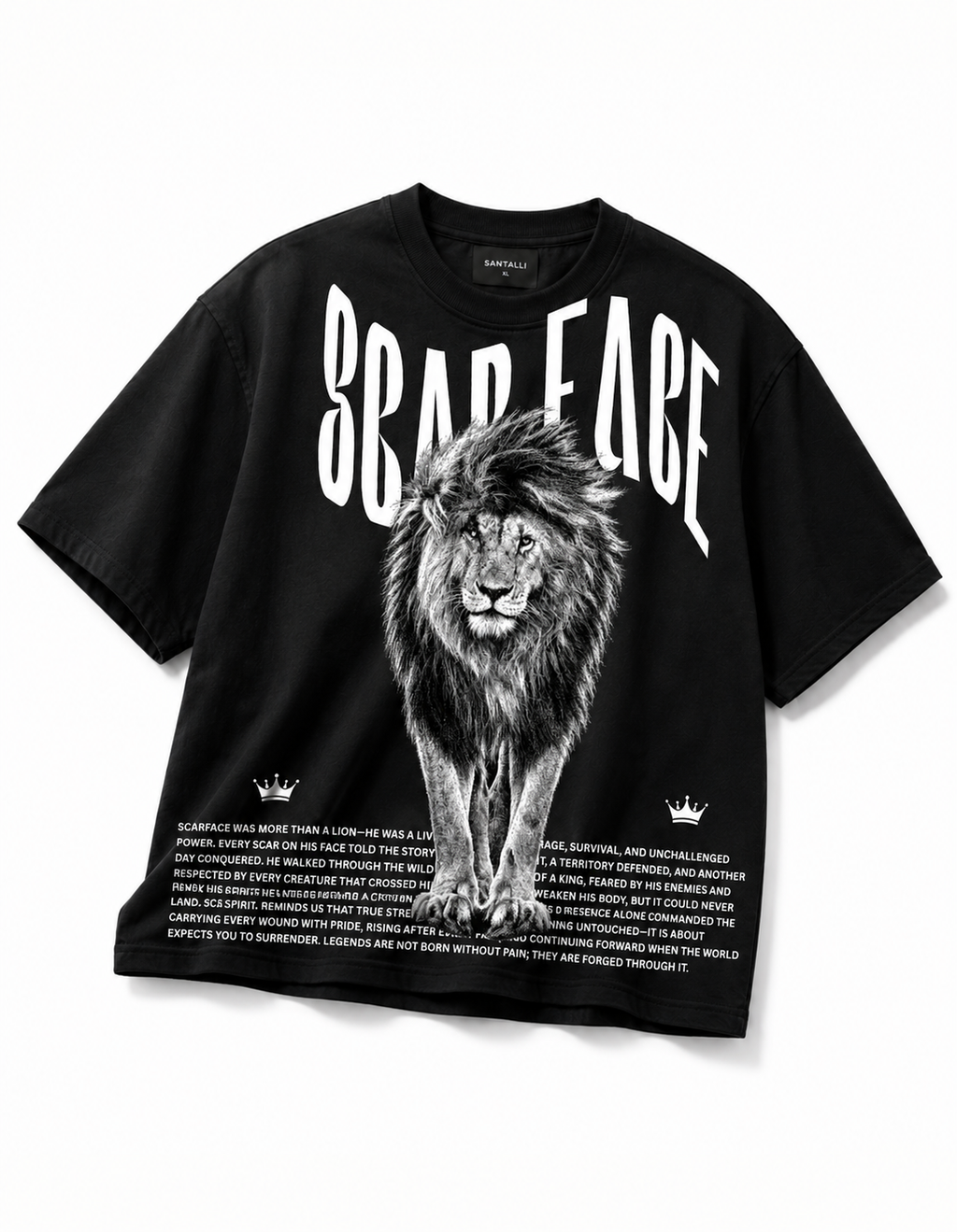 SCARFACE OVERSIZED T SHIRT