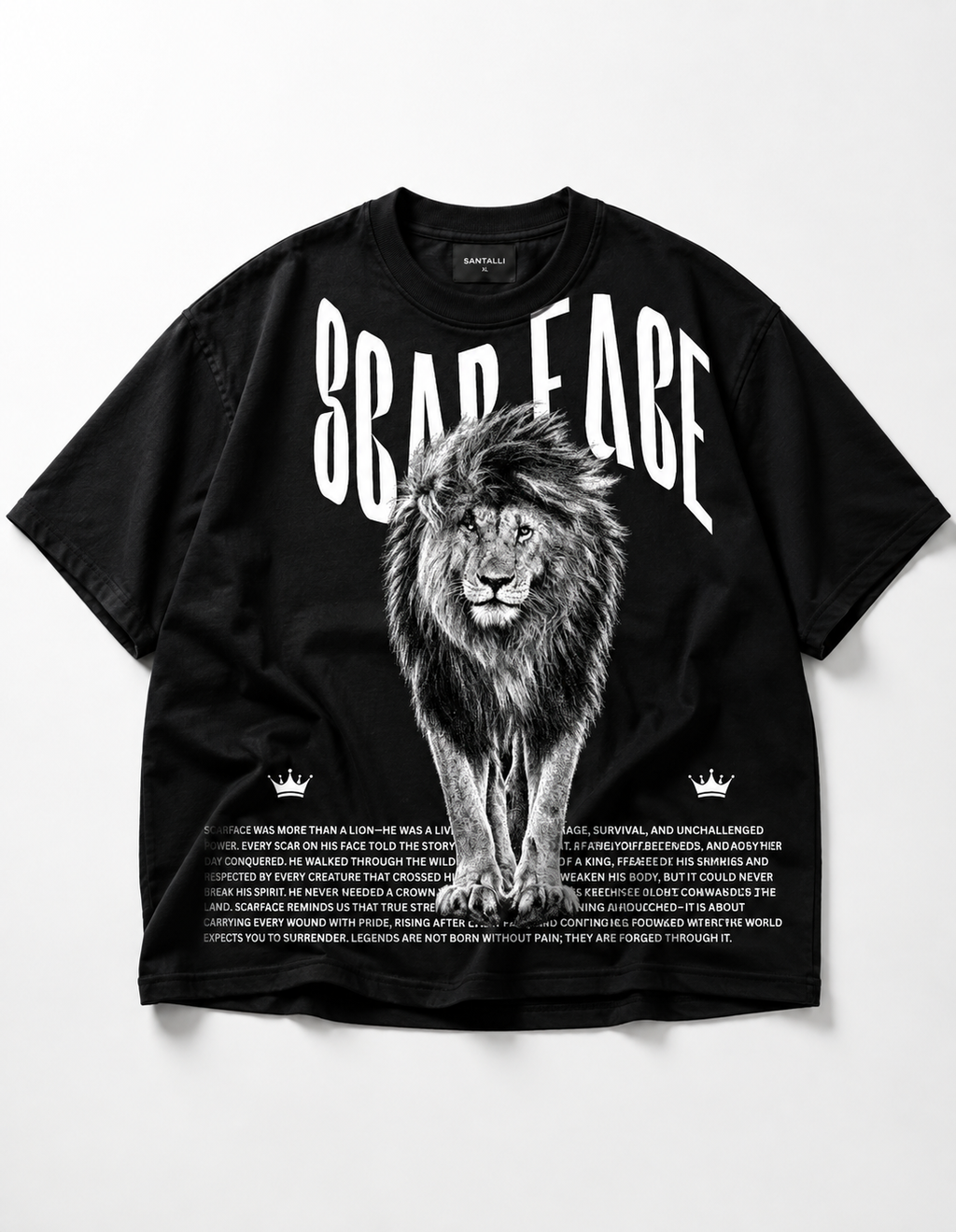 SCARFACE OVERSIZED T SHIRT