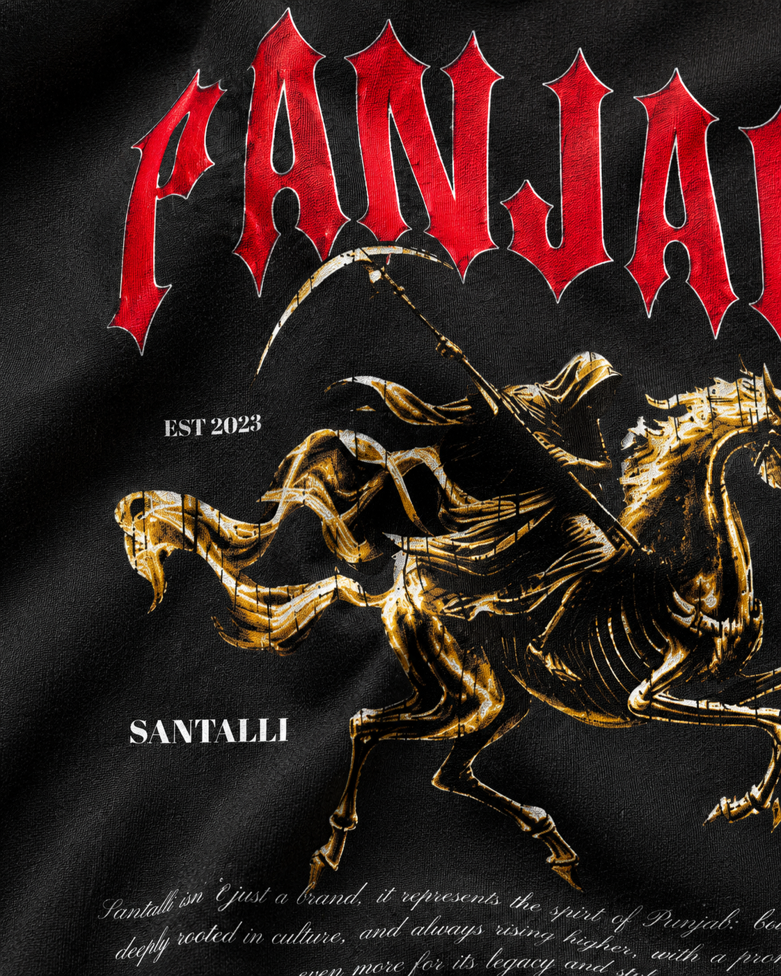 PANJAB SANTALLI BOXYFIT T-SHIRT