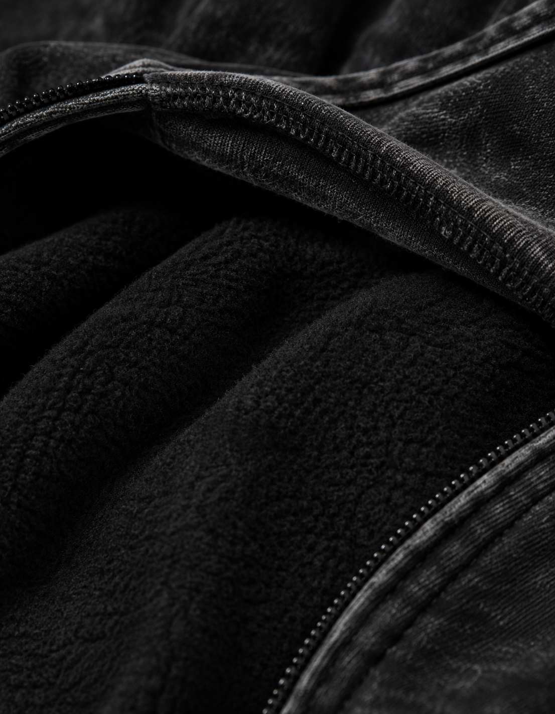 NO MERCY OVERSIZED ZIPPER HOODIE