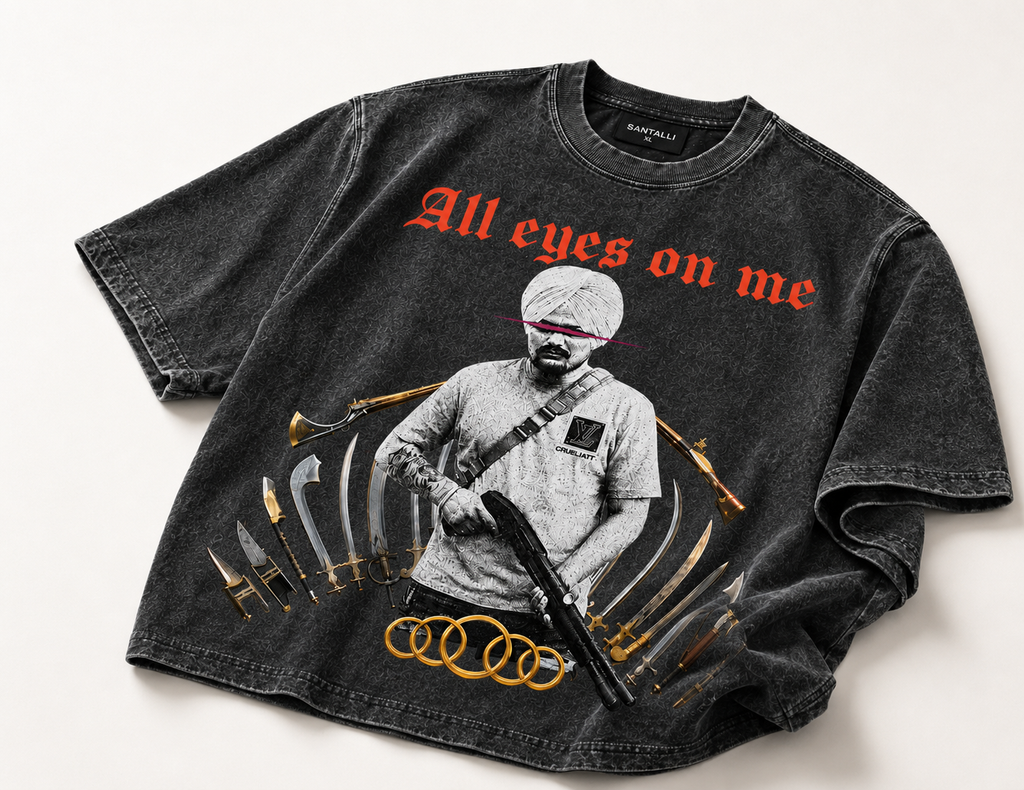 ALL EYES ON ME OVERSIZED T SHIRT