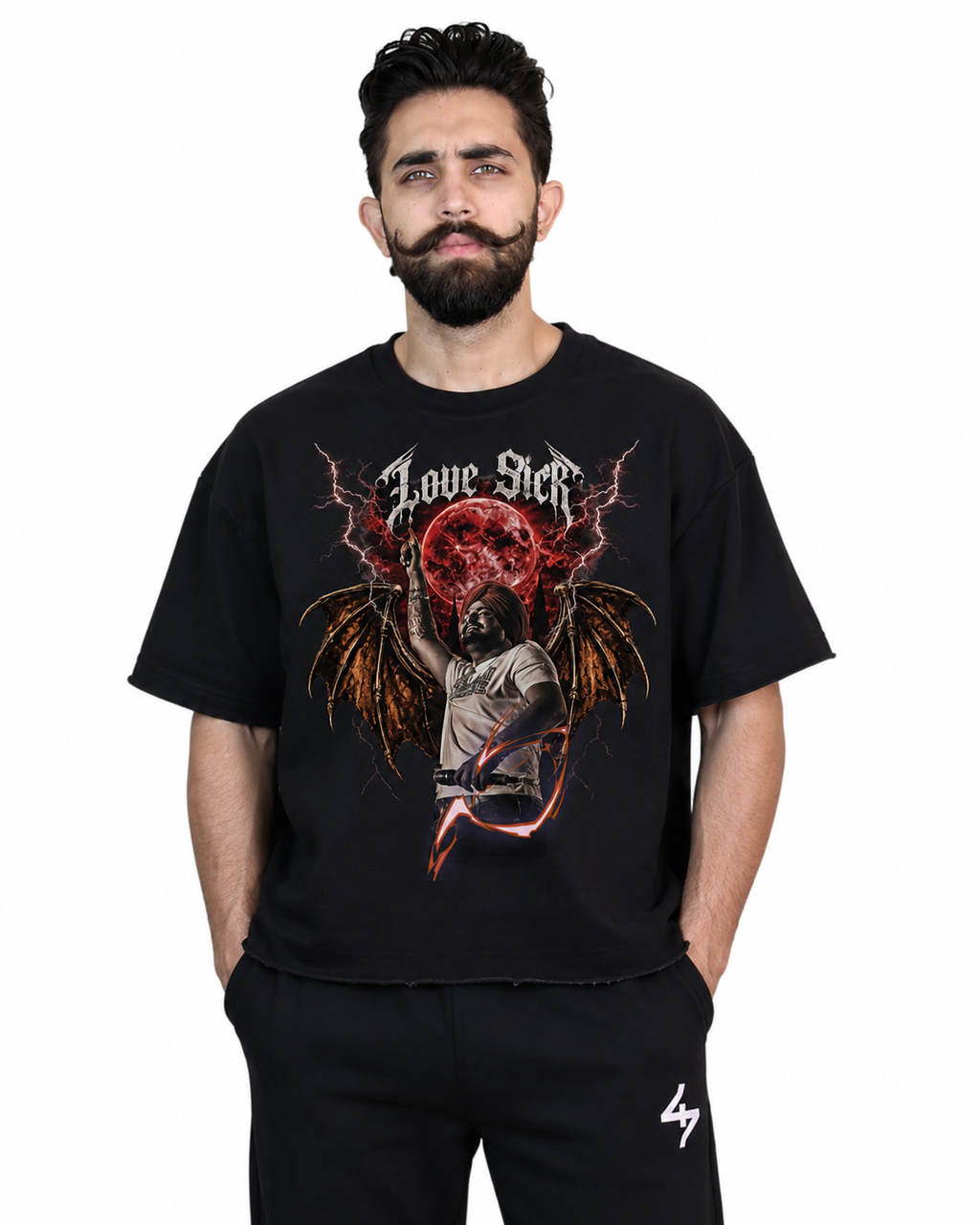 LOVE SICK BOXYFIT T-SHIRT