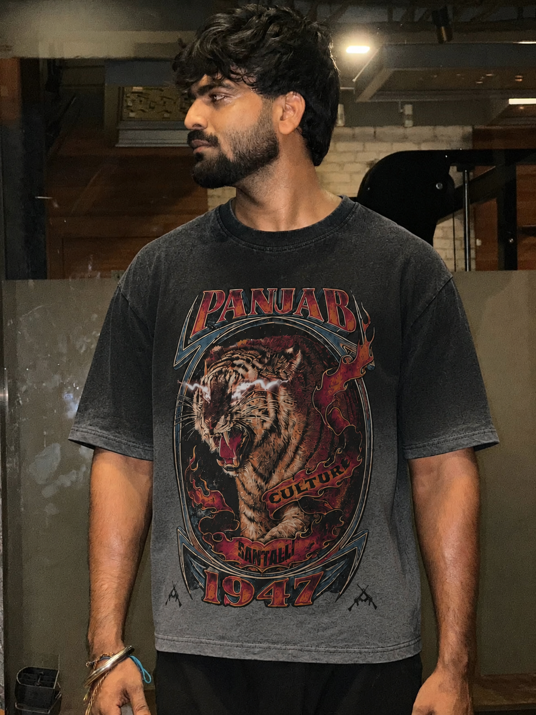 PANJAB TIGER OVERSIZED T-SHIRT