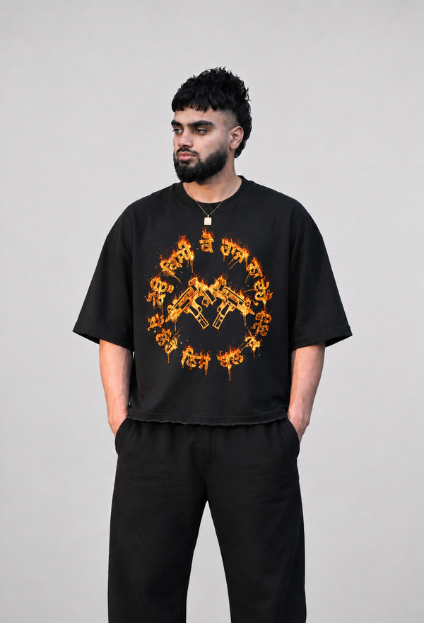 SHASTAR RAAJ BOXYFIT TEE