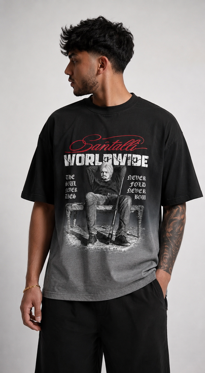 LEGEND NEVER DIE OMBRE WASHED BOXY T-SHIRT