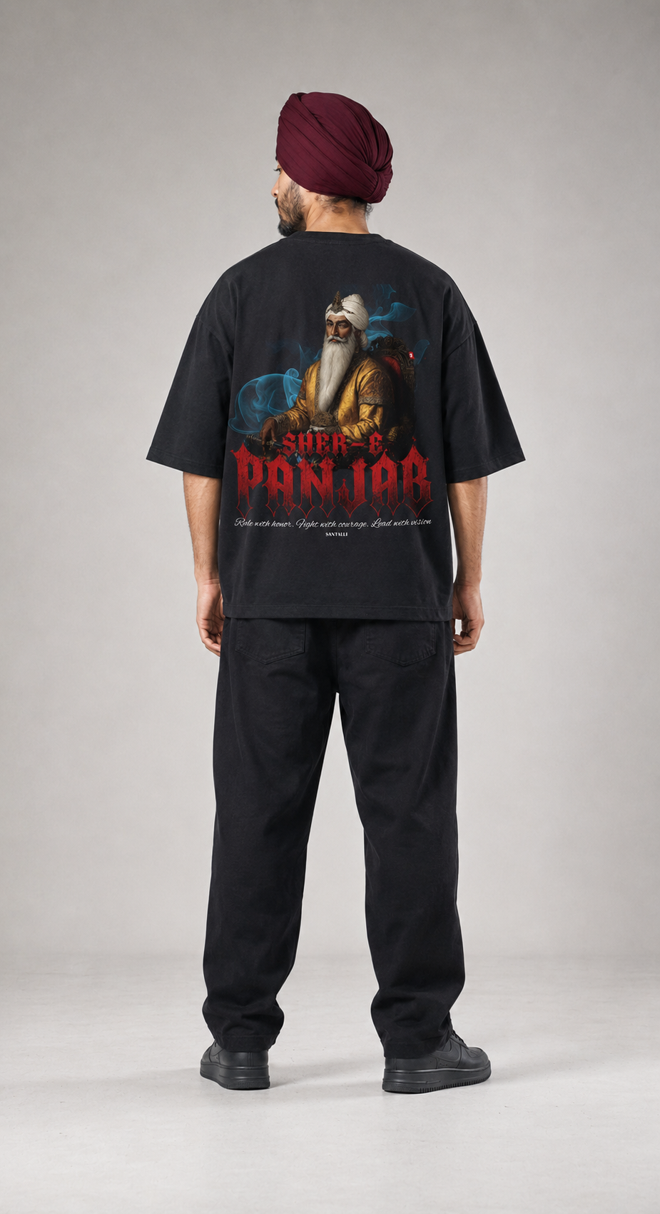 THE RULER OVERSIZED T-SHIRT