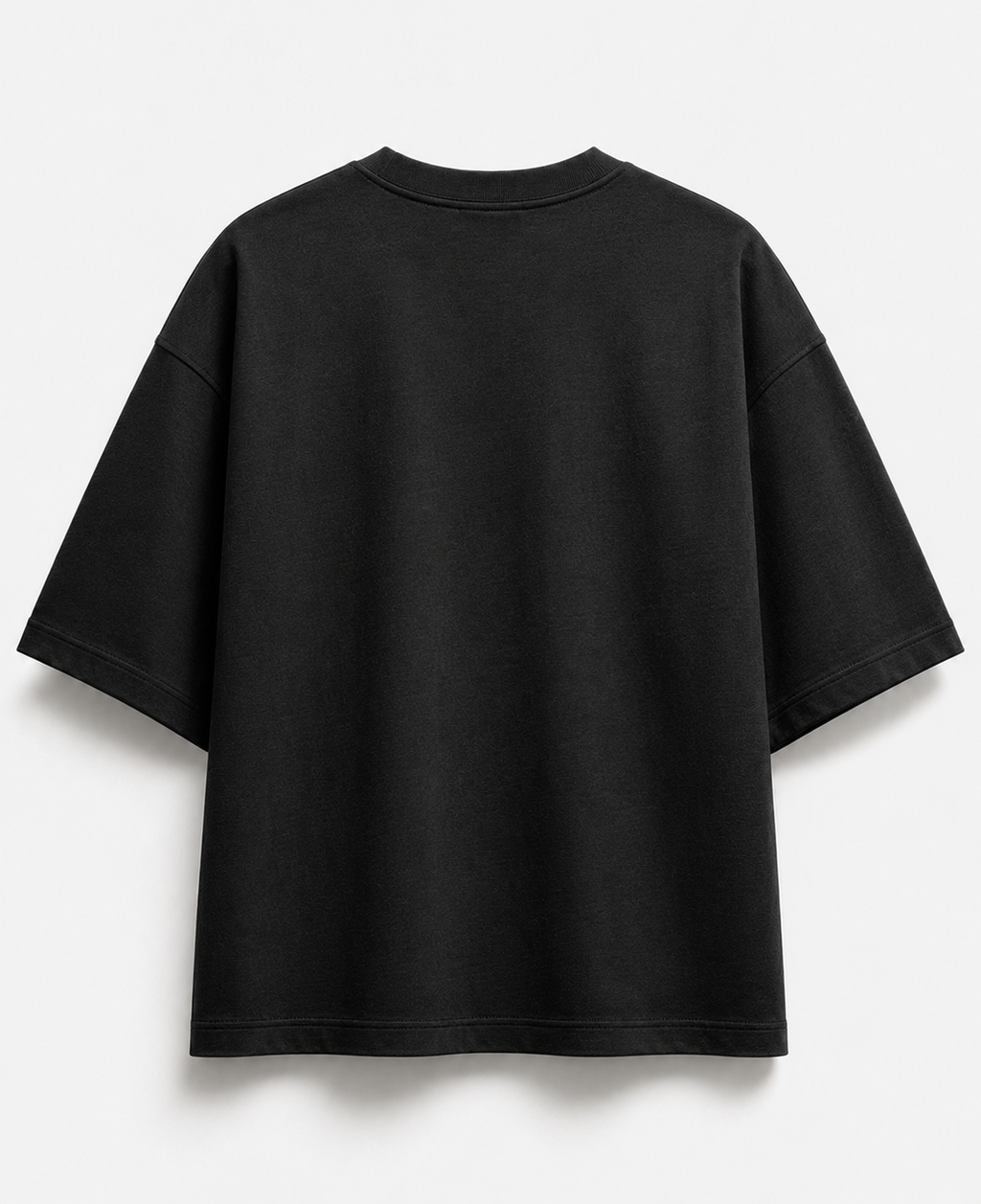 RAAJ BLACK OVERSIZED T-SHIRT
