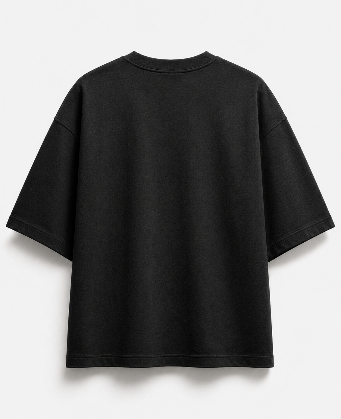 RAAJ BLACK OVERSIZED T-SHIRT