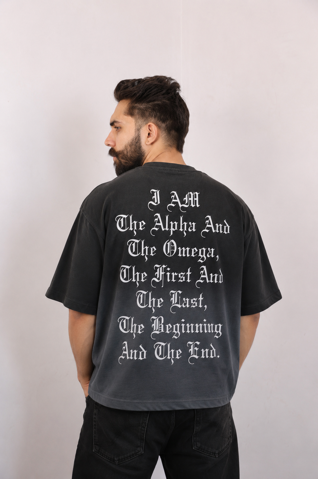 SCAPEGOAT OMBRE WASHED T-SHIRT
