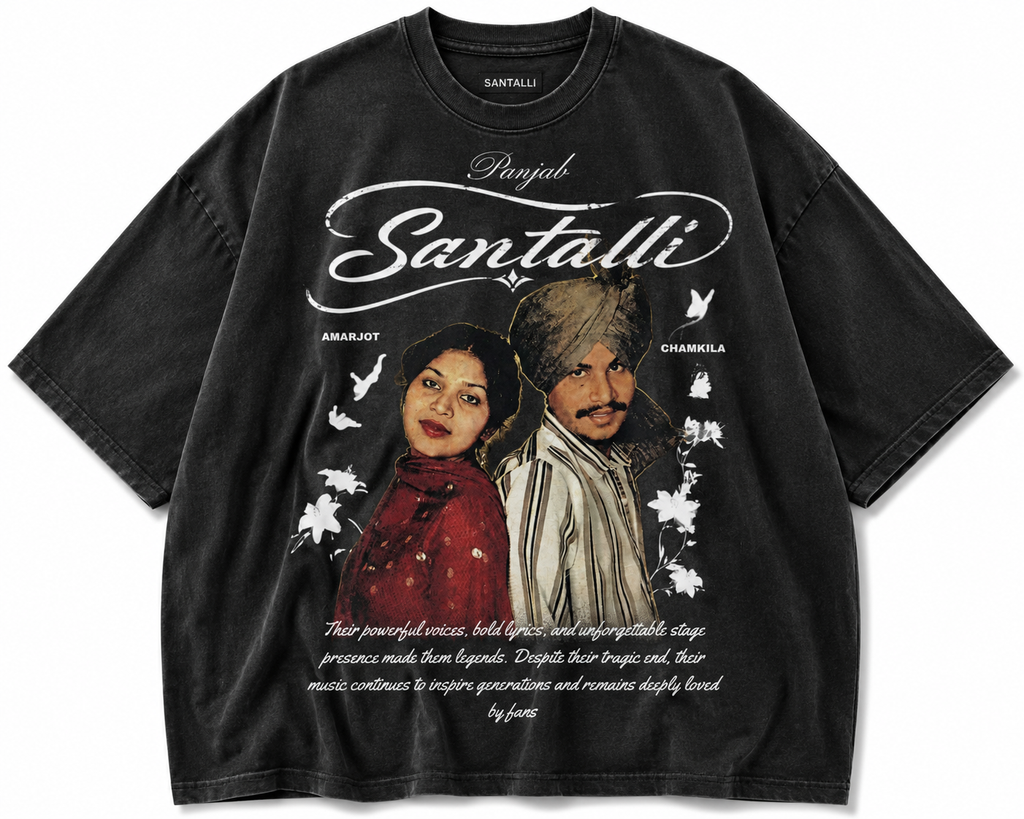 AMAR CHAMKILA OVERSIZED T-SHIRT