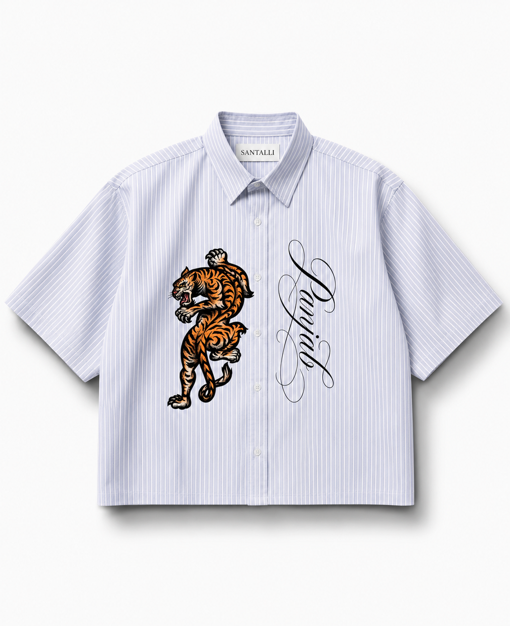 TIGER OXFORD BOXYFIT SHIRT
