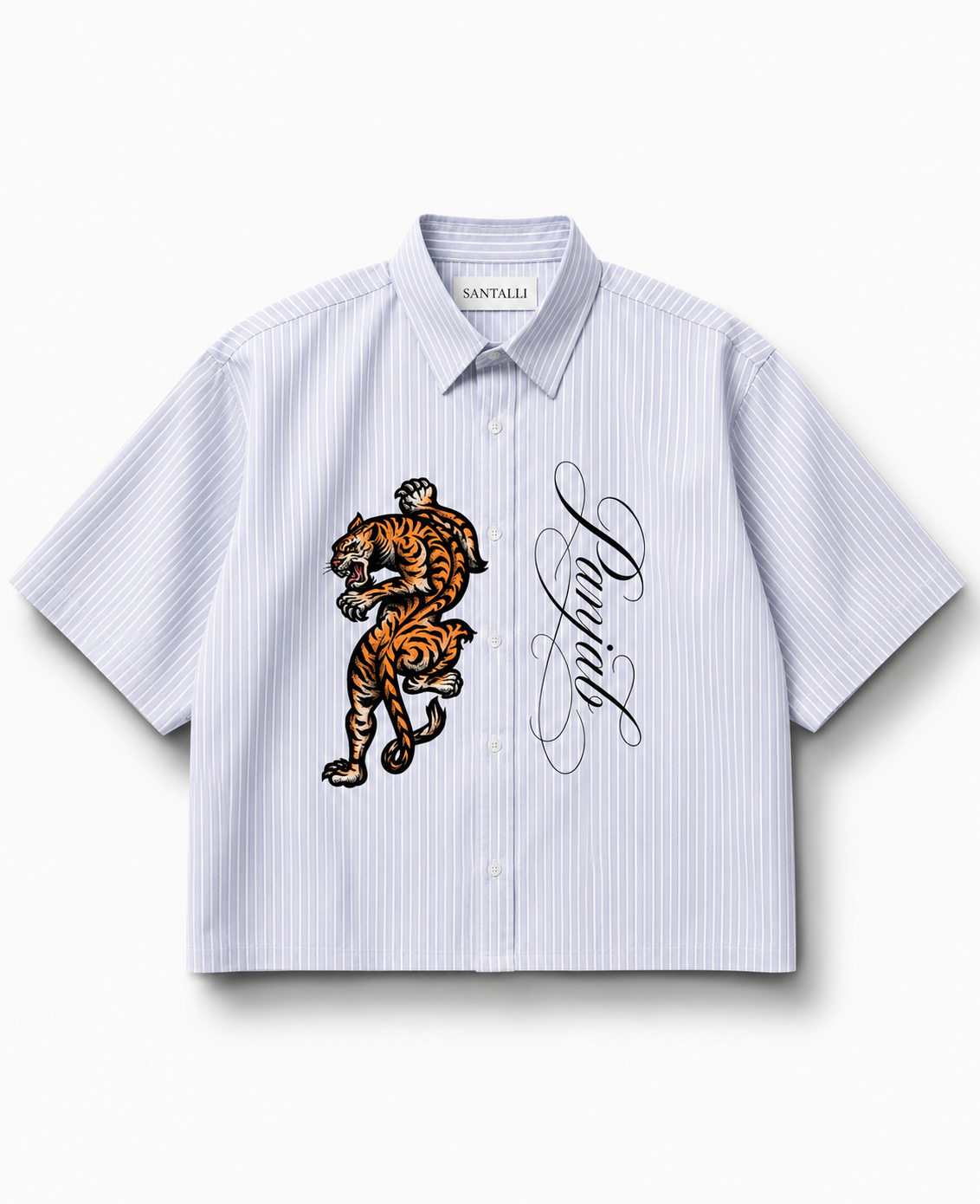 TIGER OXFORD BOXYFIT SHIRT