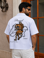 TIGER OXFORD BOXYFIT SHIRT