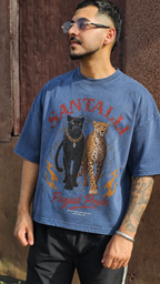 DENIM WASH PRIDE OVERSIZED T-SHIRT