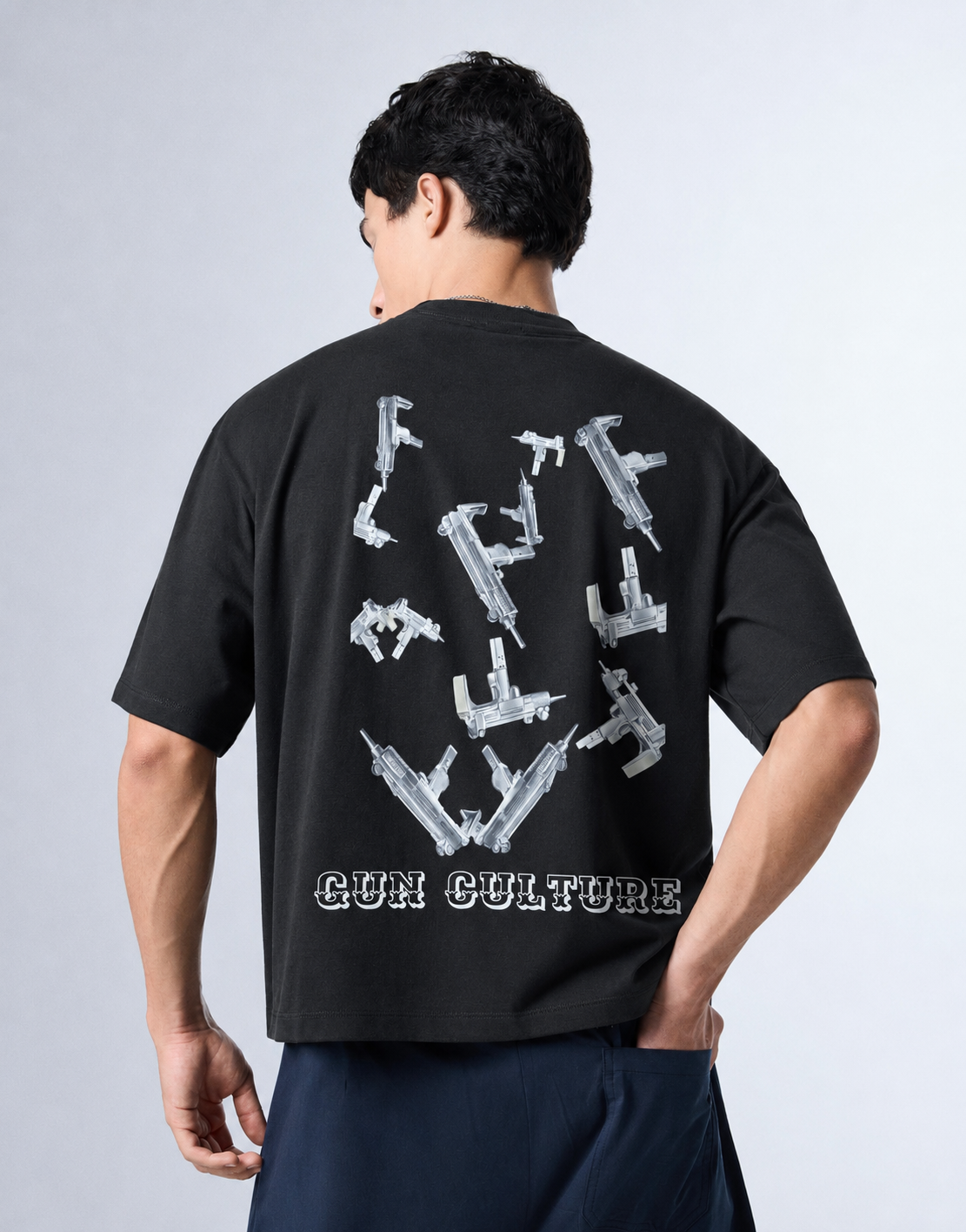 GUN CULTURE OVERSIZED T-SHIRT