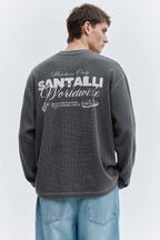 MEMBERS ONLY VINTAGE WASH WAFFLE