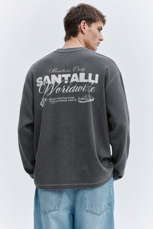 MEMBERS ONLY VINTAGE WASH WAFFLE