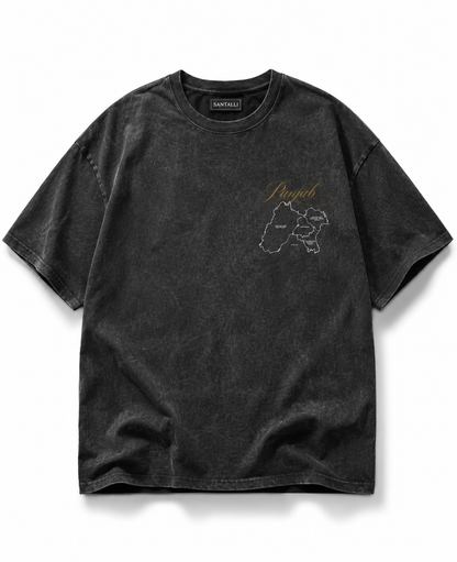 NO MERCY PANJAB ACID WASH OVERSIZED T-SHIRT