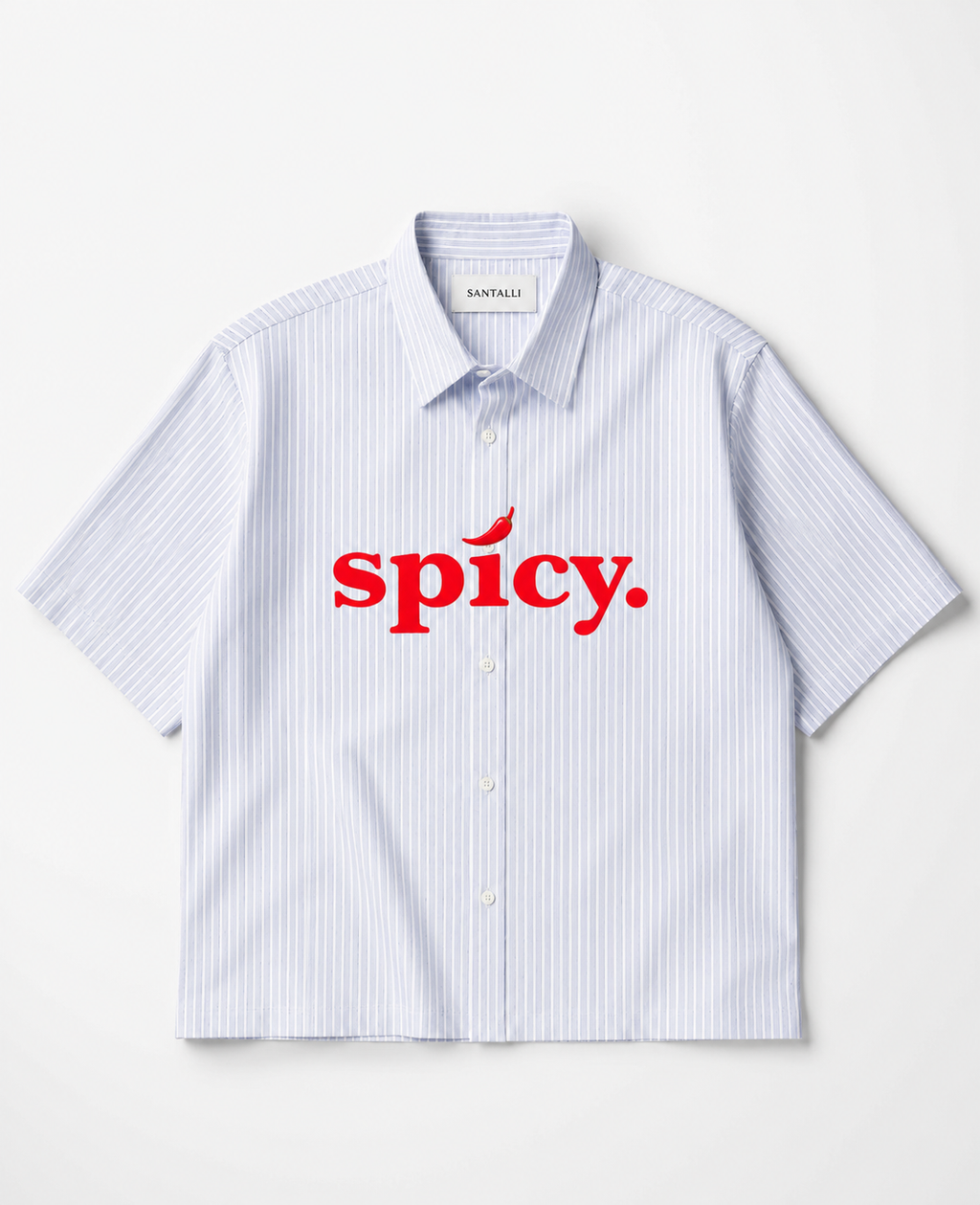 SPICY 🌶️ STRIPED BOXY FIT SHIRT