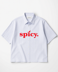 SPICY 🌶️ STRIPED BOXY FIT SHIRT