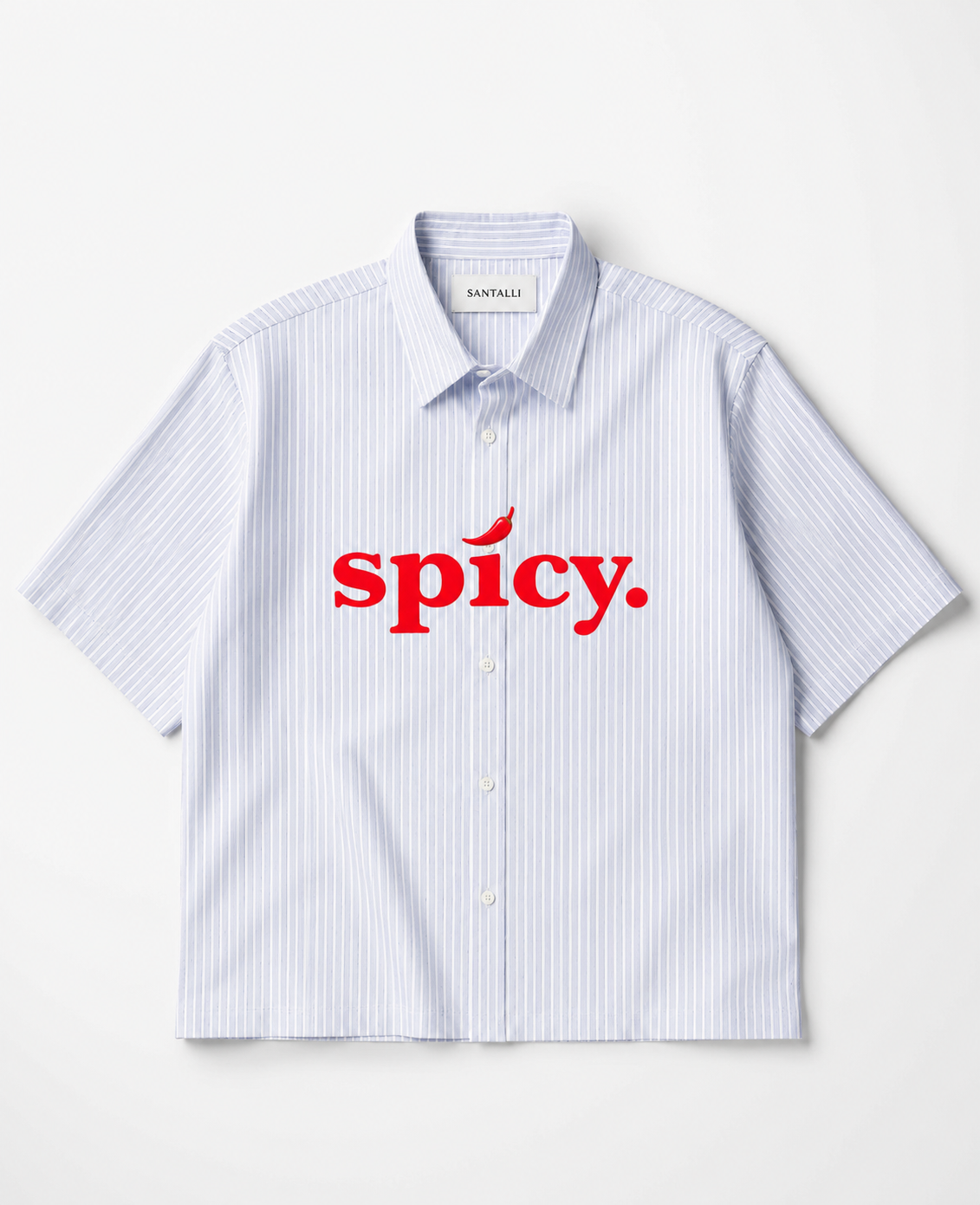 SPICY 🌶️ STRIPED BOXY FIT SHIRT
