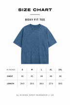 DENIM WASH PRIDE OVERSIZED T-SHIRT