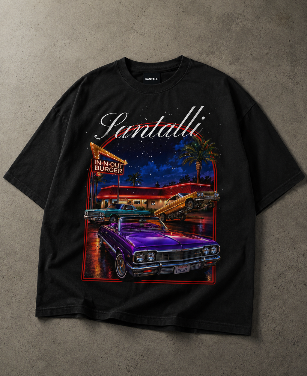 CARS OVERSIZED T-SHIRT