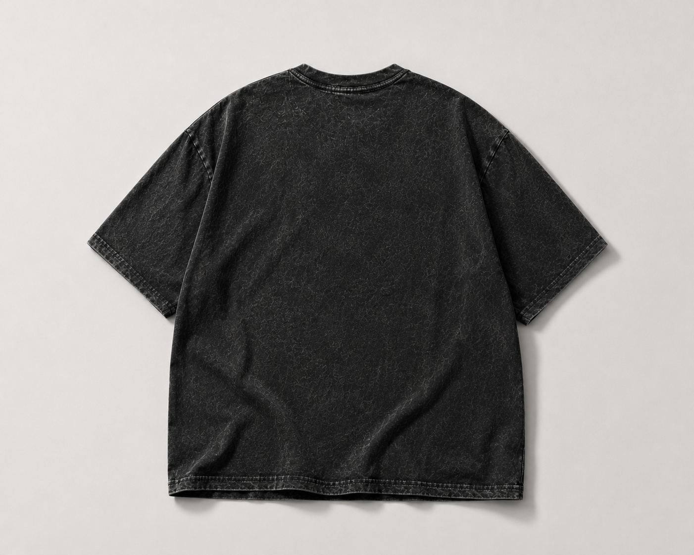 BERMUDA TRIANGLE ACID WASH OVERSIZED T-SHIRT