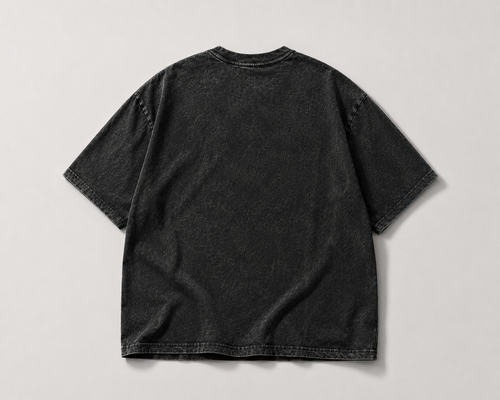 BERMUDA TRIANGLE ACID WASH OVERSIZED T-SHIRT