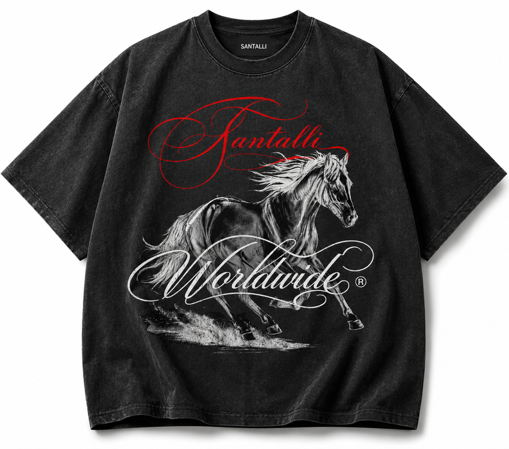 HORSE WORLDWIDE OVERSIZED T-SHIRT